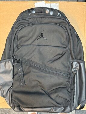 Jordan Black Men's Backpack with Jumpman Logo